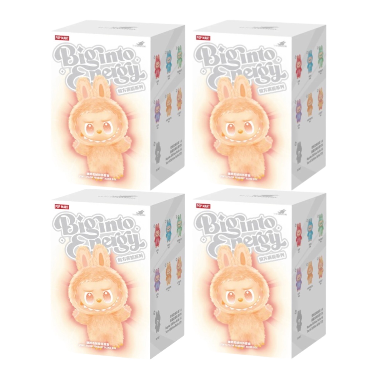 Labubu Big Into Energy Blind Box - 4 Boites 1 Labubu Big Into Energy Blind Box - 4 Boites