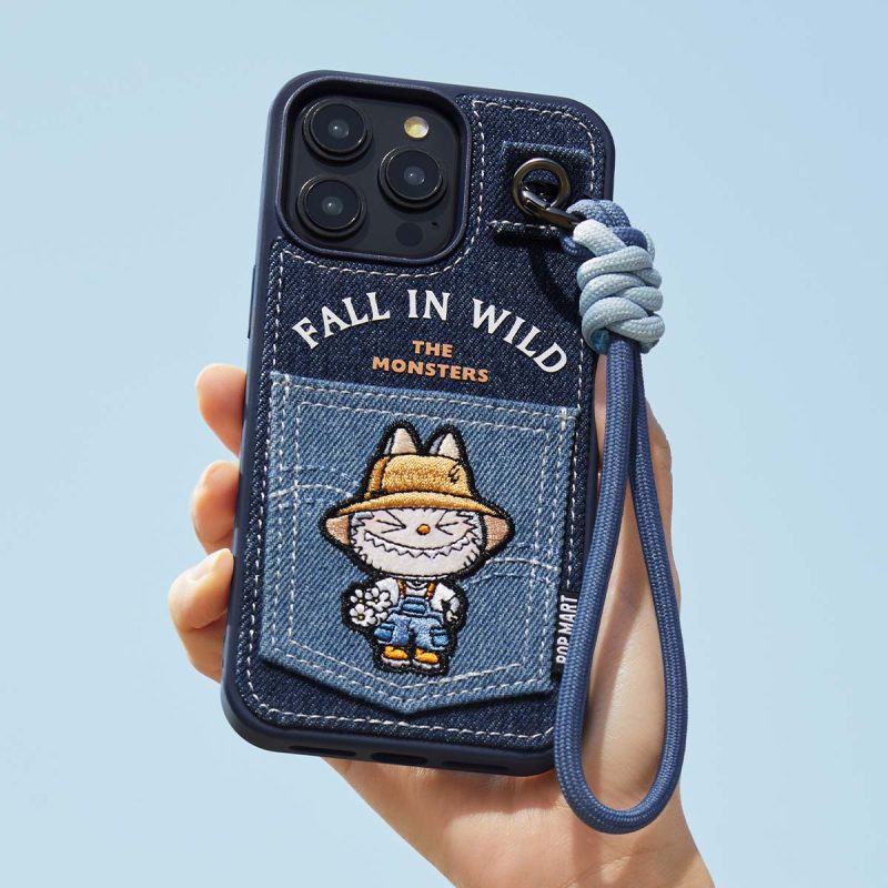 Labubu Lanyard Coque iPhone – Série Fall In Wild