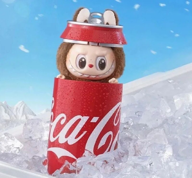 Peluche Labubu Coca Cola - Édition Secrète
