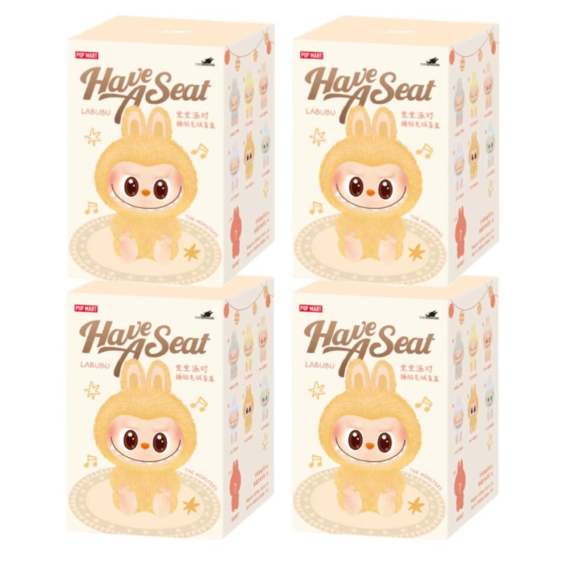 Labubu Have a Seat Blind Box - 4 Boites