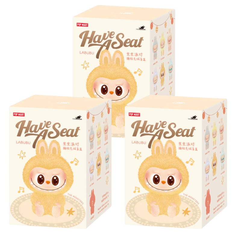 Labubu Have a Seat Blind Box - 3 Boites